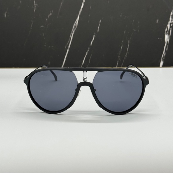 NEW CARRERA 1026/S 0003/IR UNISEX SUNGLASSES CARRERA 1026/S BLACK ROUND EYEWEAR - Picture 3 of 9